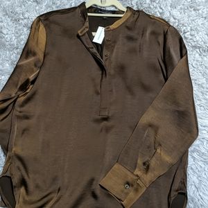 Brownish blouse
